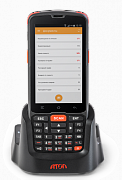 Терминал сбора данных АТОЛ Smart.Slim Plus базовый (4", Android 10 с GMS, MT6761D, 2Gb/16Gb, 2D E3, Wi-Fi, BT, NFC, 4G, GPS, Camera, БП, IP65, 4500 mAh) 